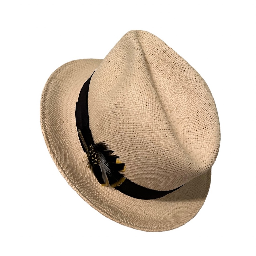BIGALLI tradition Mens original Panama Hat. Size M.